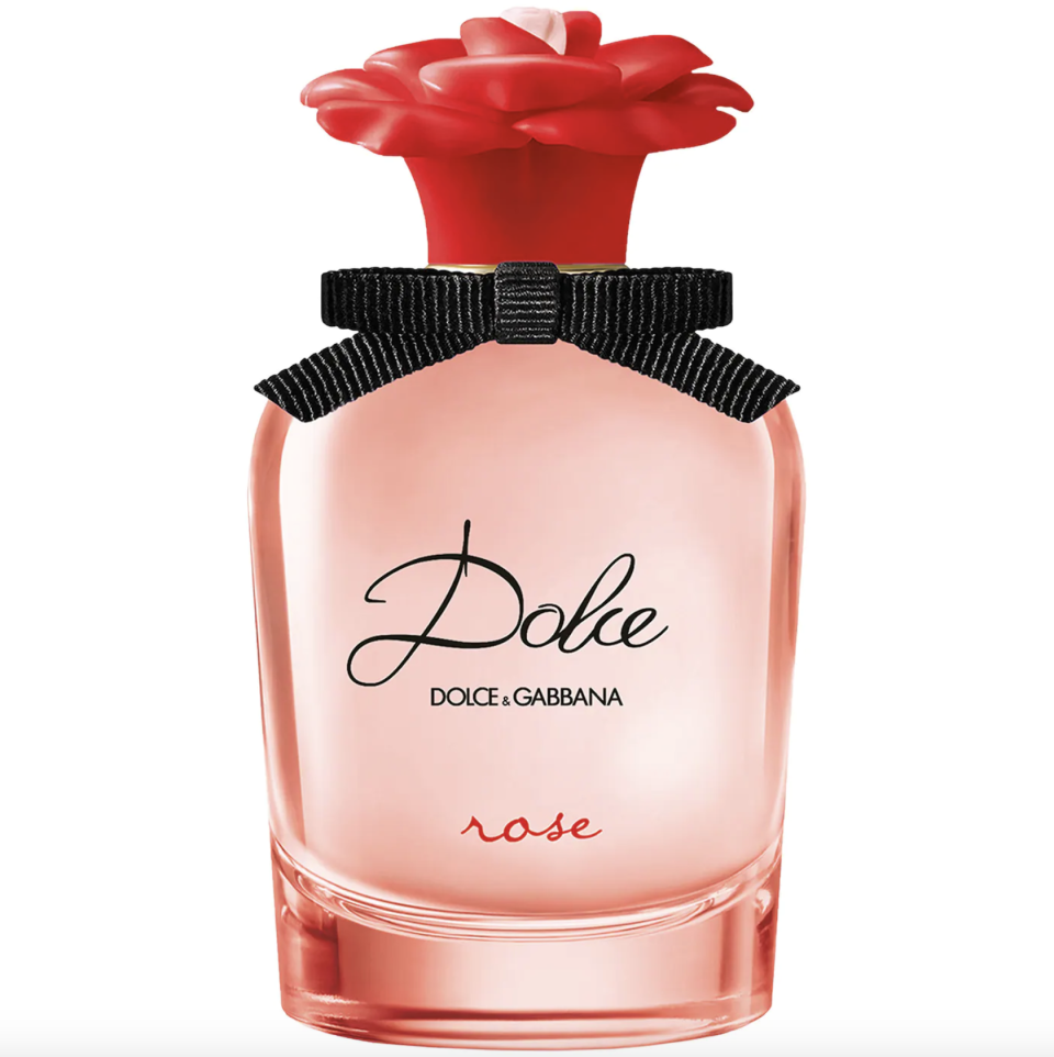 <p><a href="https://go.redirectingat.com?id=74968X1596630&url=https%3A%2F%2Fwww.sephora.com%2Fproduct%2Fdolce-gabbana-dolce-rose-eau-de-toilette-P469826&sref=https%3A%2F%2F" rel="nofollow noopener" target="_blank" data-ylk="slk:Shop Now;elm:context_link;itc:0;sec:content-canvas" class="link ">Shop Now</a></p><p>Dolce Rose Eau de Toilette</p><p>sephora.com</p><p>$82.00</p><span class="copyright">sephora.com</span>