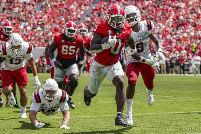 No. 1 Georgia loses running back Branson Robinson to season-ending injury