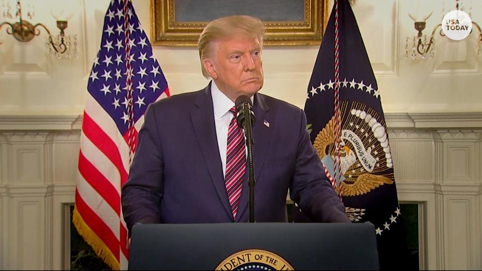 President Trump doesn't dispute downplaying COVID in order to reduce 'panic'