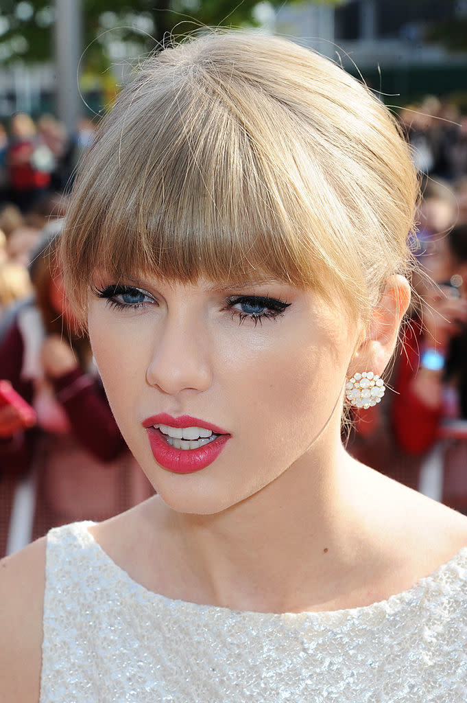 Closeup of Taylor Swift