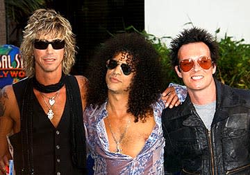 Duff McKagan , Slash and Scott Weiland of Velvet Revolver at the LA premiere of Universal's The Hulk