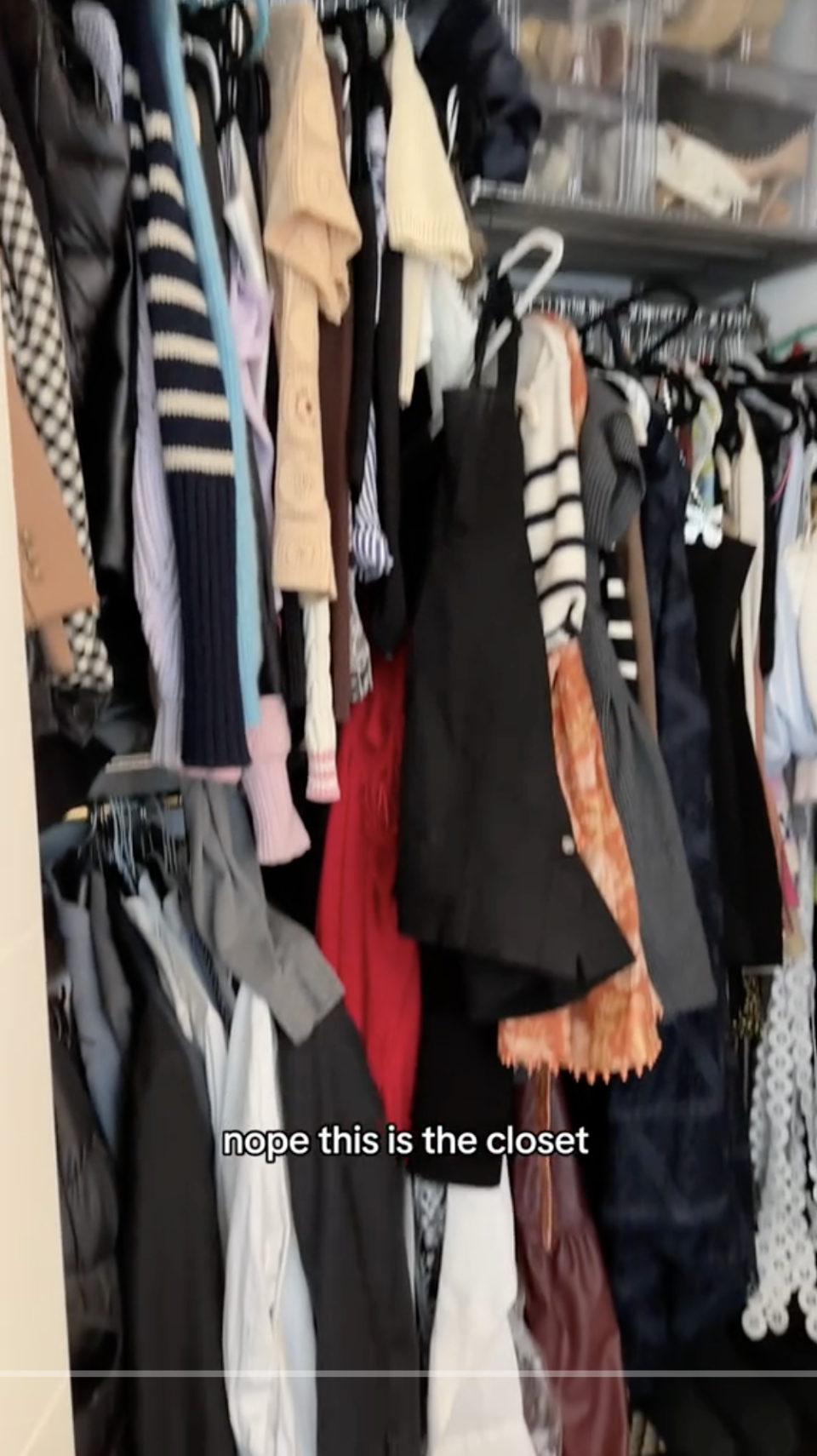 Ally's closet