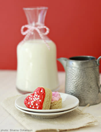 Heart-shaped Sugar Cookies