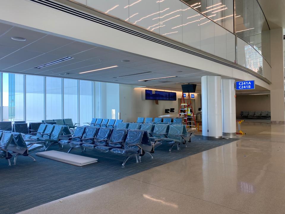 Channel 9 got a sneak peek at Orlando International Airport's new South Terminal C project on Monday.