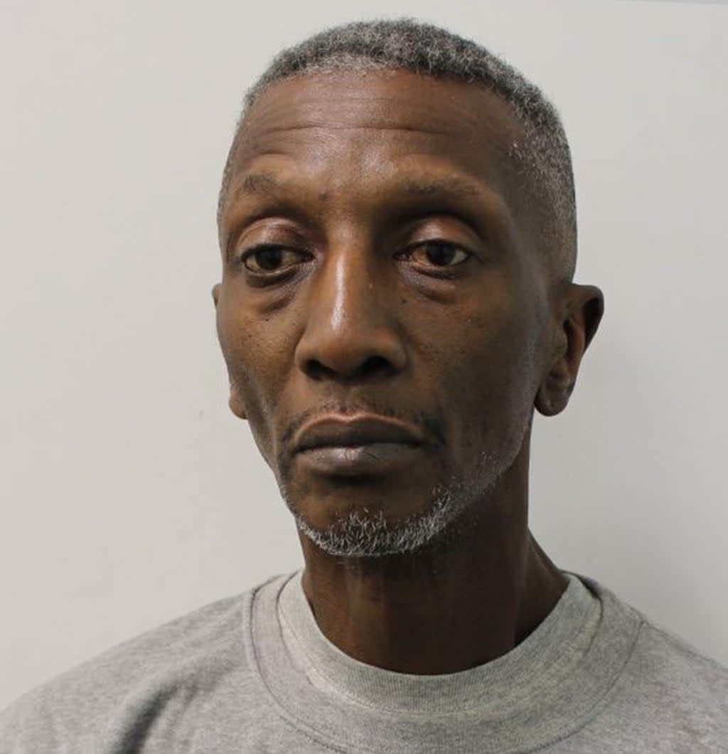 Michael Jefferson King, 60, better known as Shadow from 1990s television show Gladiators, who has been jailed at Isleworth Crown Court (Metropolitan Police/PA) (PA Wire)