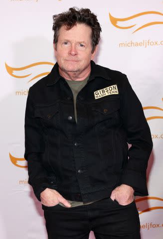 <p>Terry Wyatt/Getty</p> Michael J. Fox