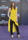 <p>Is it bad to see Karen’s textured look as nothing more than an elaborate bee costume?<br><i>[Photo: AP]</i> </p>