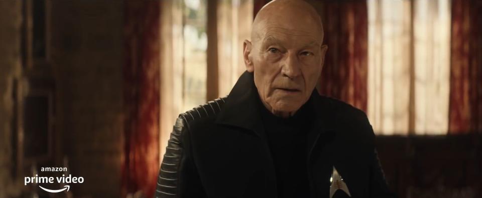 patrick stewart, star trek picard season 2 trailer