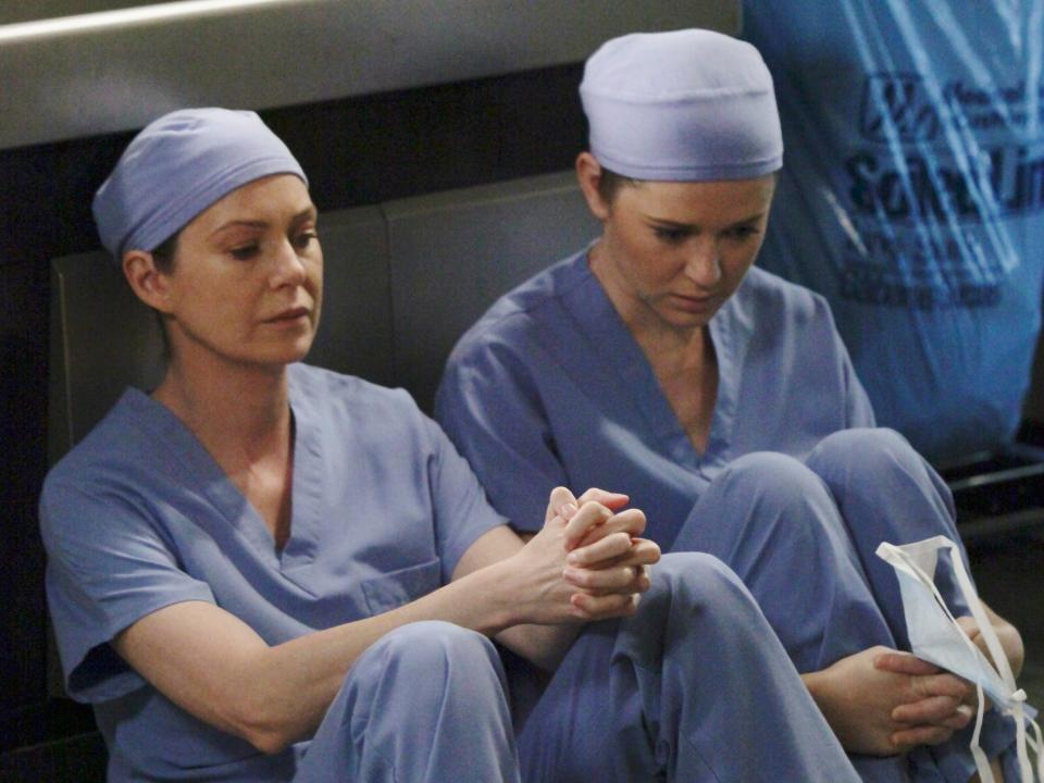 Ellen Pompeo and Sarah Drew