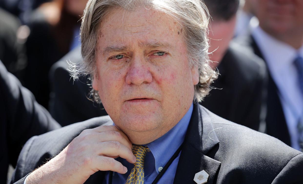 Scholars at the Brookings Institution were concerned after White House adviser&nbsp;Steve Bannon was invited to&nbsp;speak at a board meeting. (Photo: Chip Somodevilla/Getty Images)