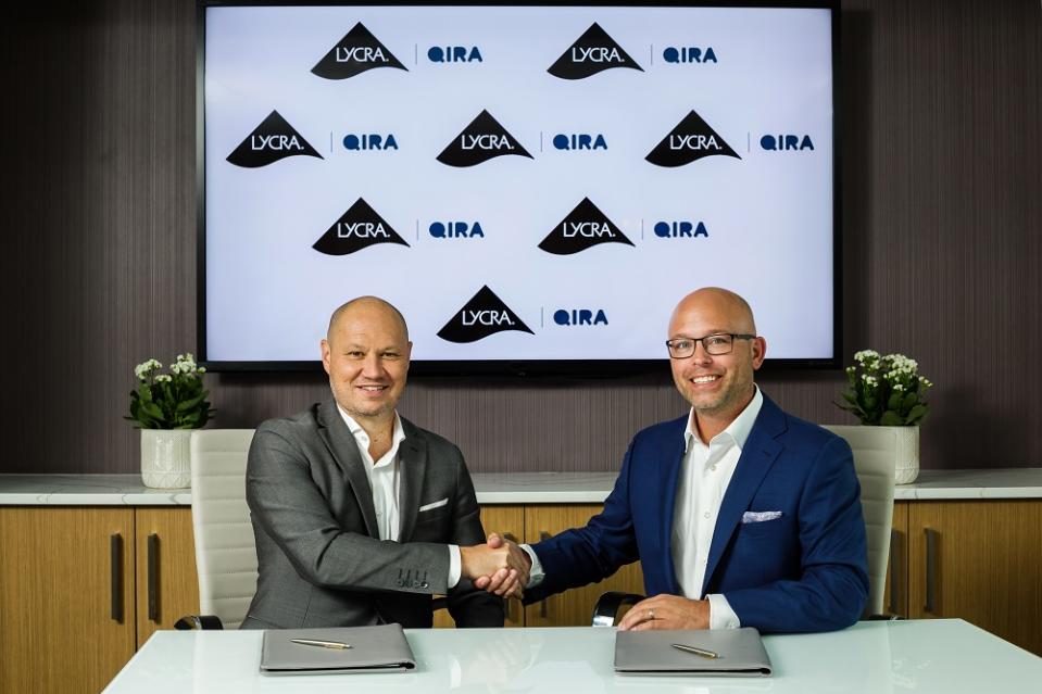 The Lycra Company has entered into an agreement with Qore to enable the world’s first large-scale commercial production of bio-derived spandex using QIRA.