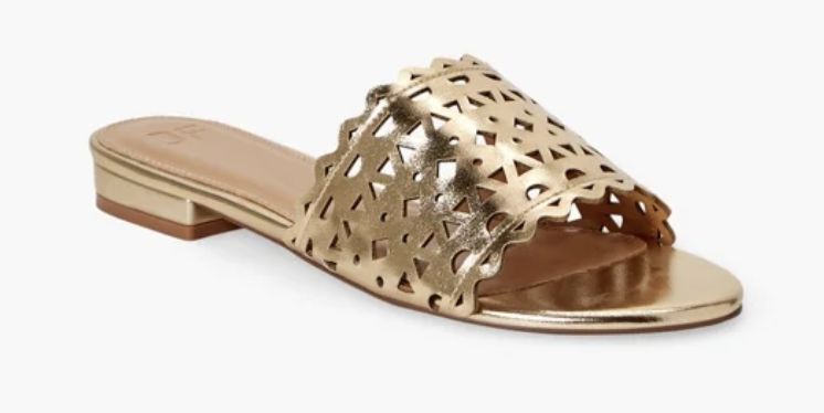 Gold sandal