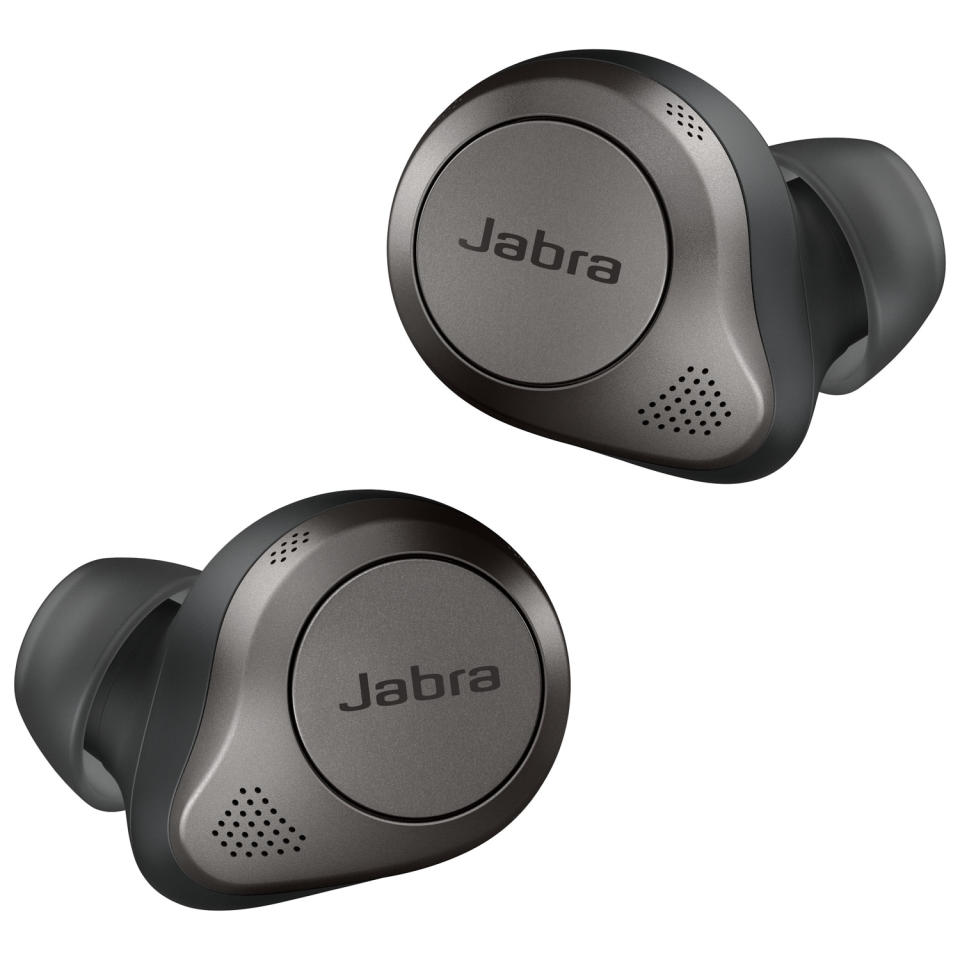 Jabra Elite 85t In-Ear Noise Cancelling Truly Wireless Headphones. Image via Best Buy.