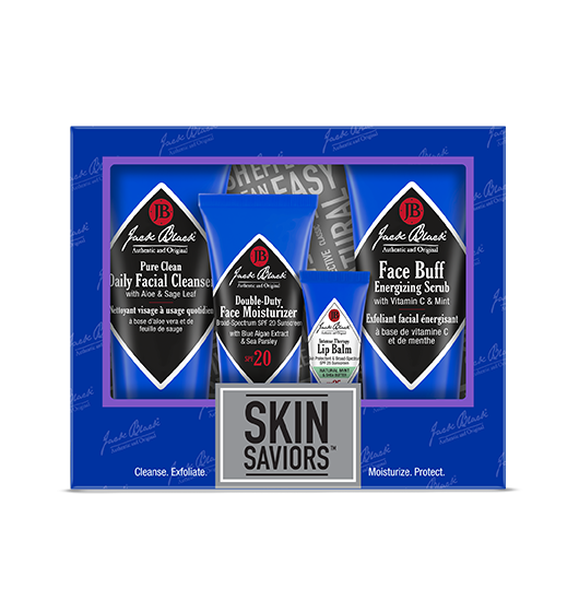 Jack Black Skin Saviors Skin Care Set; best grooming gifts for men