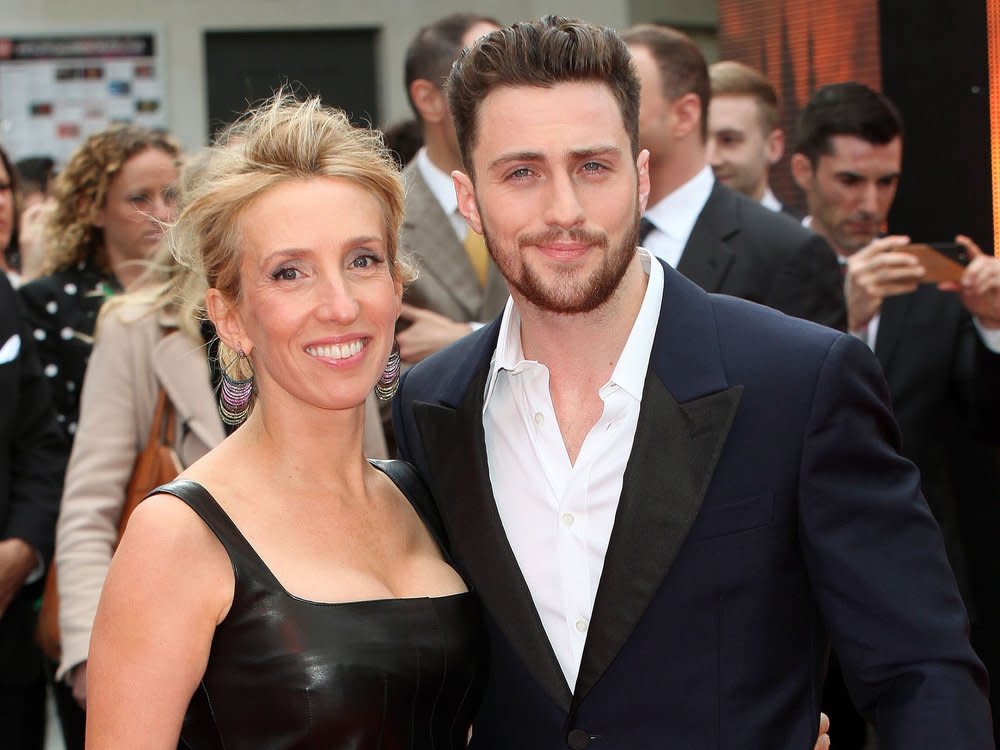 Aaron Taylor-Johnson mit seiner Gattin Sam Taylor-Johnson. (Bild: Alexandra Glen / Featureflash/ImageCollect)