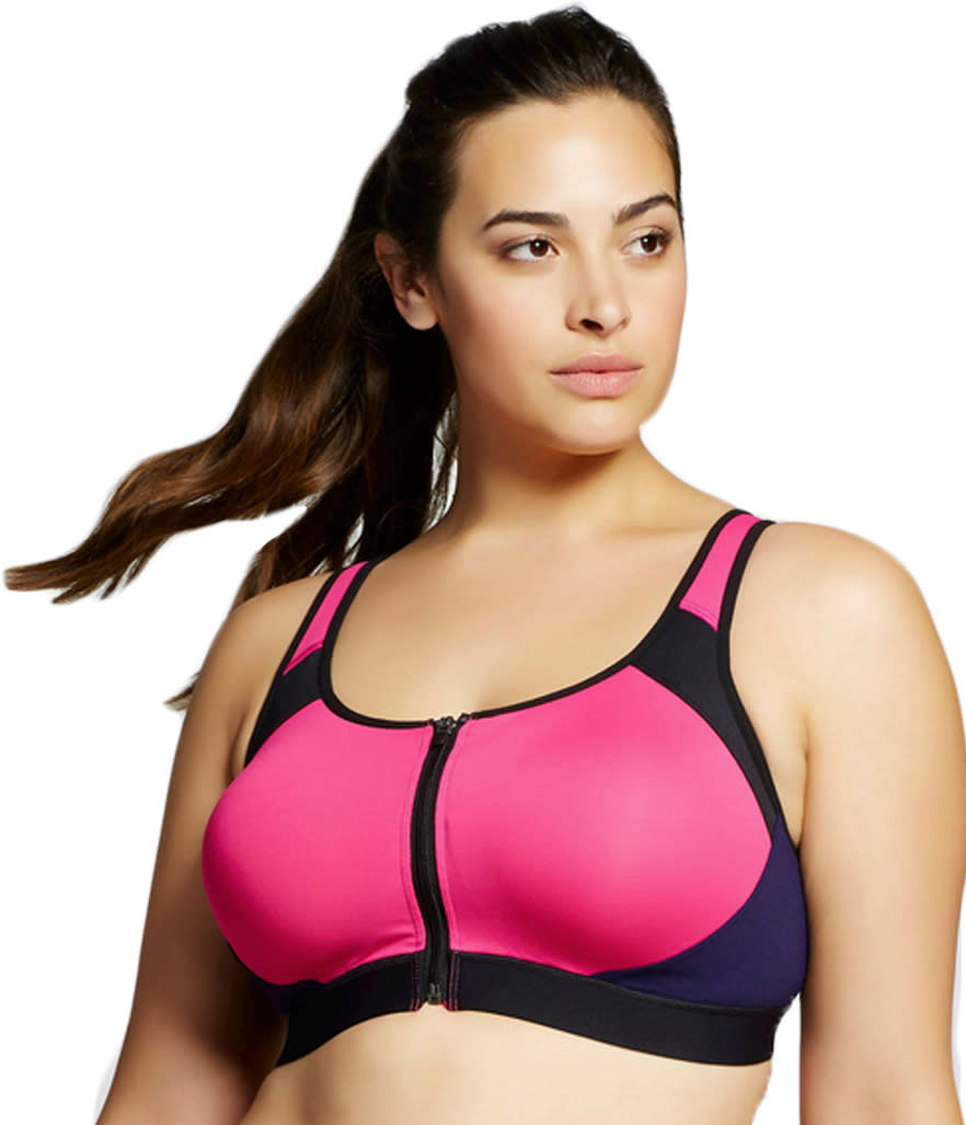 Champion High Support Zip Front Bra