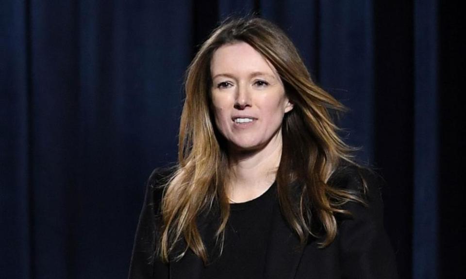 Clare Waight Keller at Paris fashion week in March.