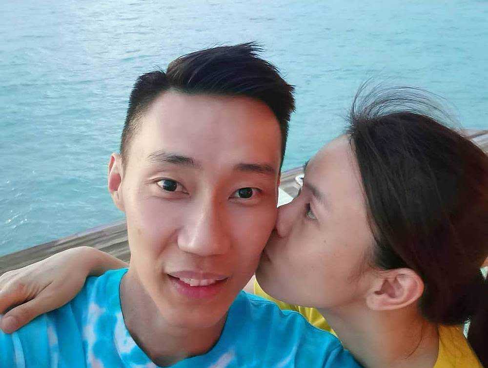 The couple is currently on a long-awaited honeymoon in the Maldives. — Picture from Instagram/leechongweiofficial