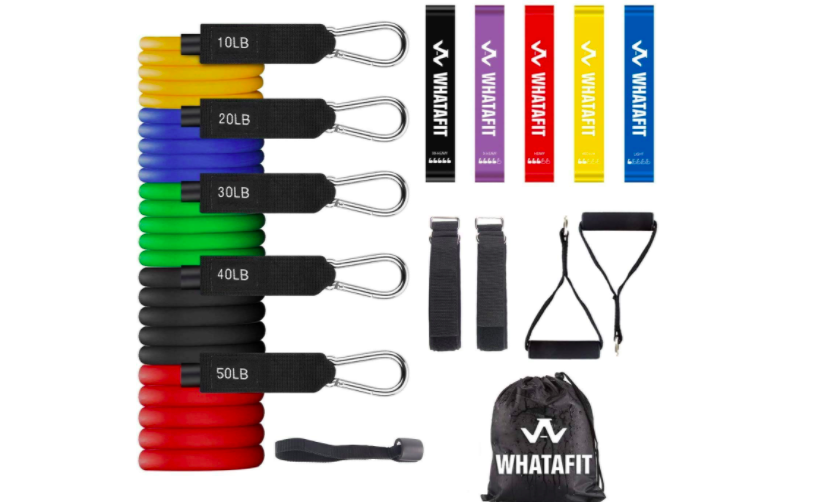 Whatafit 16-Piece Resistance Bands Set