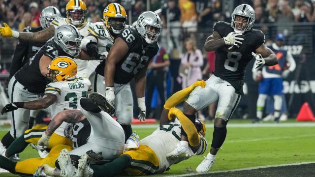 LV Raiders Home Game Endzone