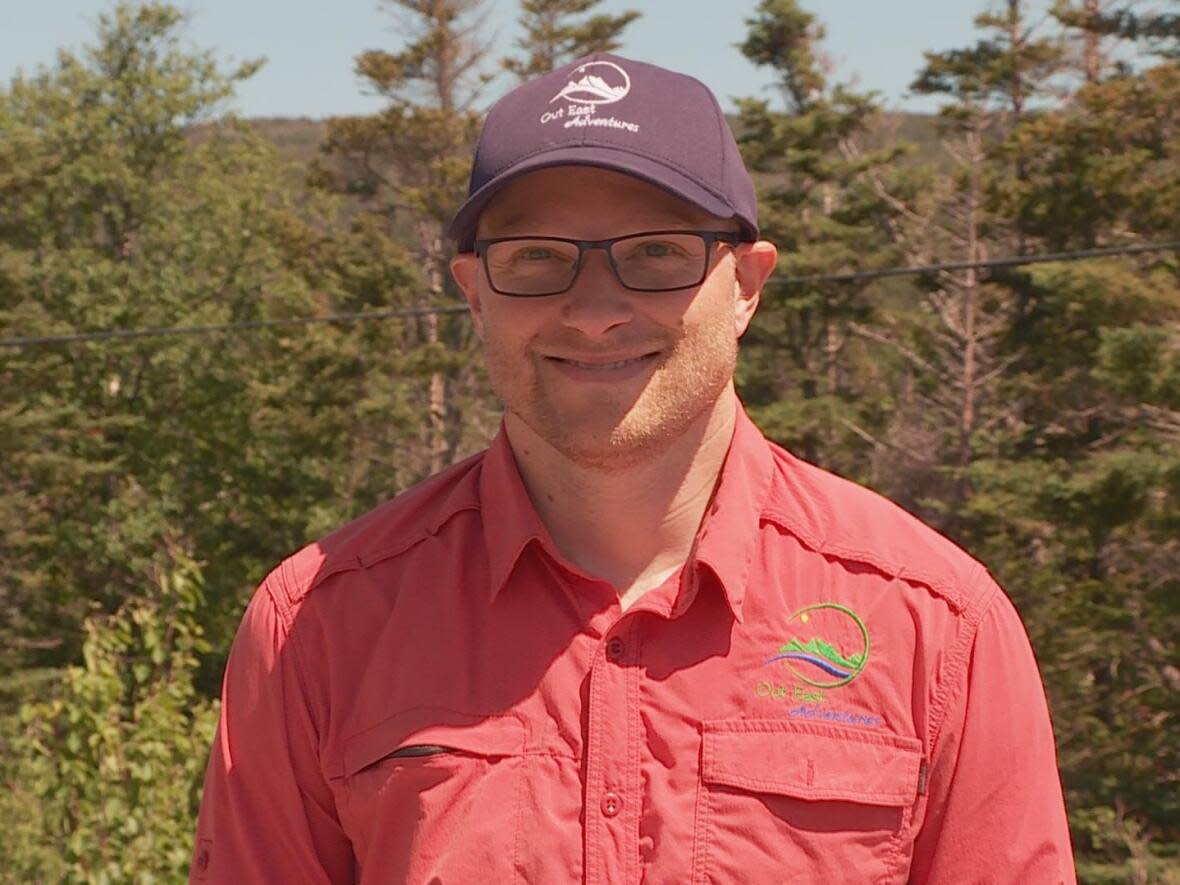 Colin Shears, owner of Out East Adventures, says much of the out-of-province business he relies on returned to Rocky Harbour this summer.  (Colleen Connors/CBC - image credit)