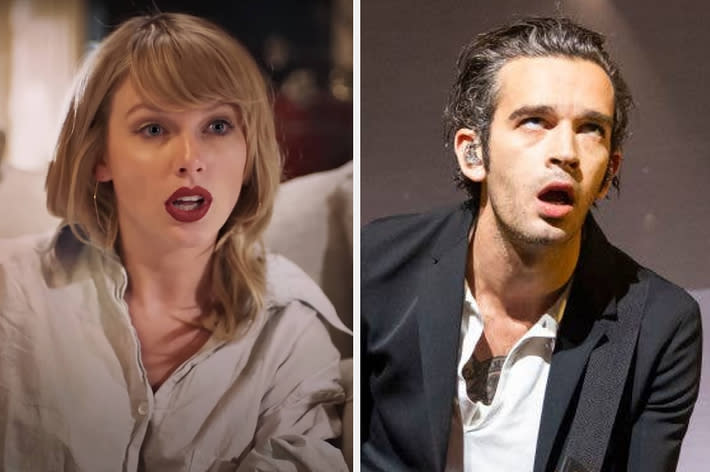 Taylor Swift and Matty Healy