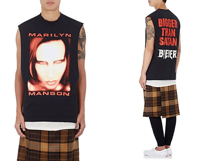 Justin Bieber and Marilyn Manson End T-Shirt Feud After Pop Star Apologizes for 'Coming off as an A--Hole'