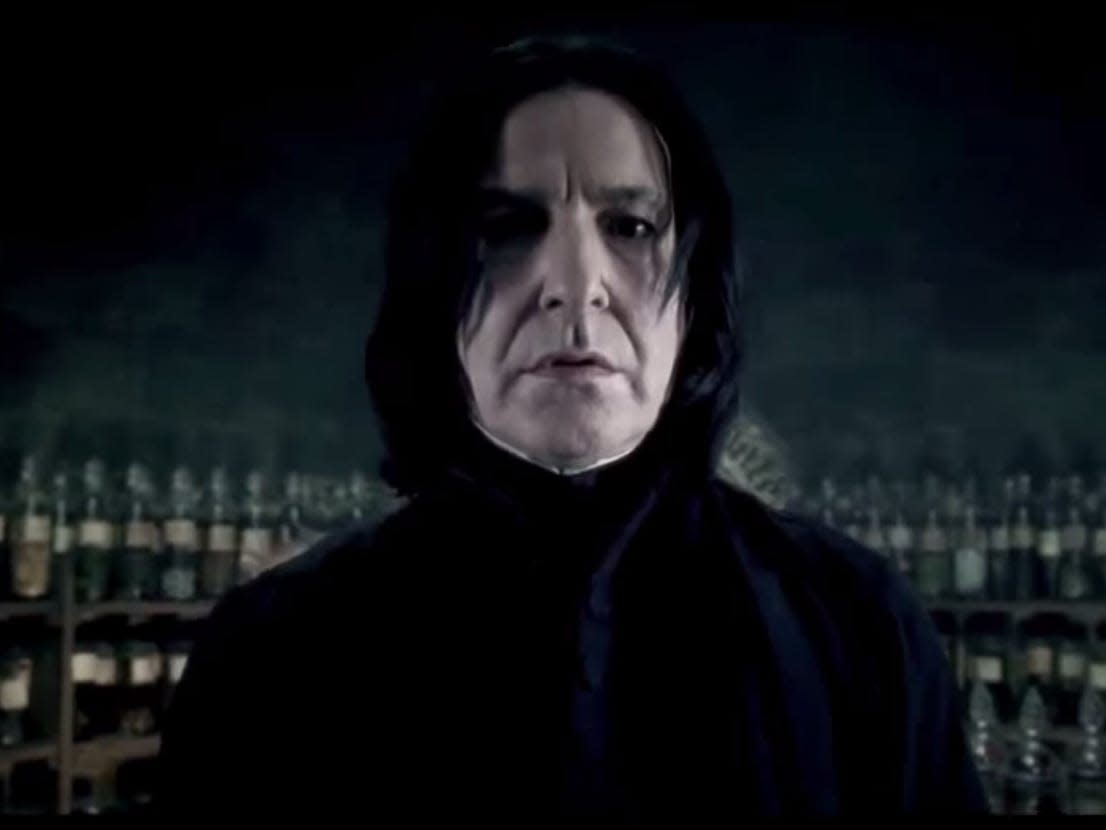 Severus Snape Harry Potter Mad Sneer