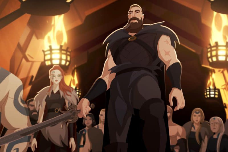 Leif is voiced by Stuart Martin in Zack Snyder's "Twilight of the Gods." Photo courtesy of Netflix