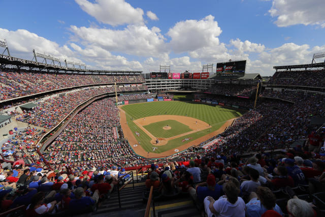 Arlington, Texas, USA. September 29, 2019: Former Texas Ranger