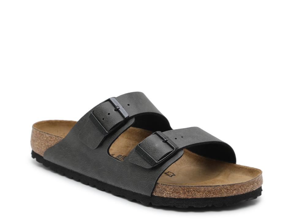 <p><a href="https://www.amazon.com/Birkenstock-Unisex-Arizona-Sandal-Birkibuc/dp/B07N152D92/ref=sr_1_5?keywords=mens+birkenstock&qid=1686335454&sprefix=mens+birke%2Caps%2C278&sr=8-5&tag=syn-yahoo-20&ascsubtag=%5Bartid%7C2140.g.33501922%5Bsrc%7Cyahoo-us" rel="nofollow noopener" target="_blank" data-ylk="slk:Shop Now;elm:context_link;itc:0;sec:content-canvas" class="link ">Shop Now</a></p><p>Amalfi Slide Sandal</p><p>$109.99</p><span class="copyright">Courtesy</span>