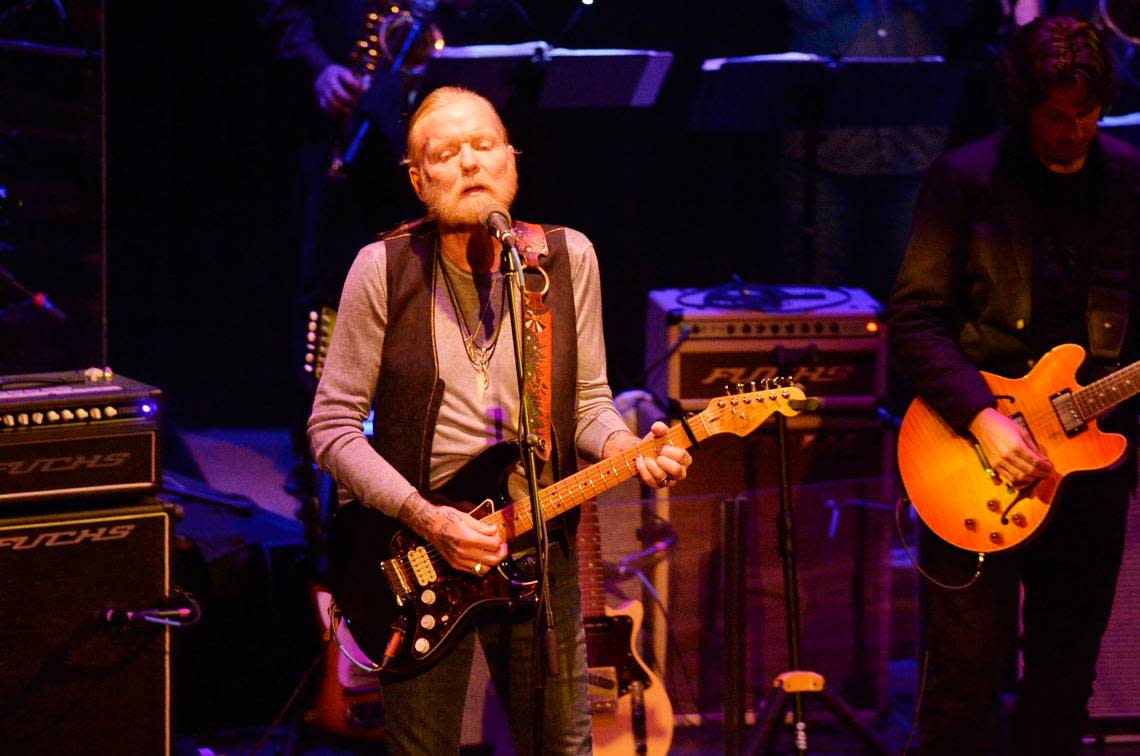 Hewell “Chank” Middleton, a close friend of musician Gregg Allman, shown here, has died.