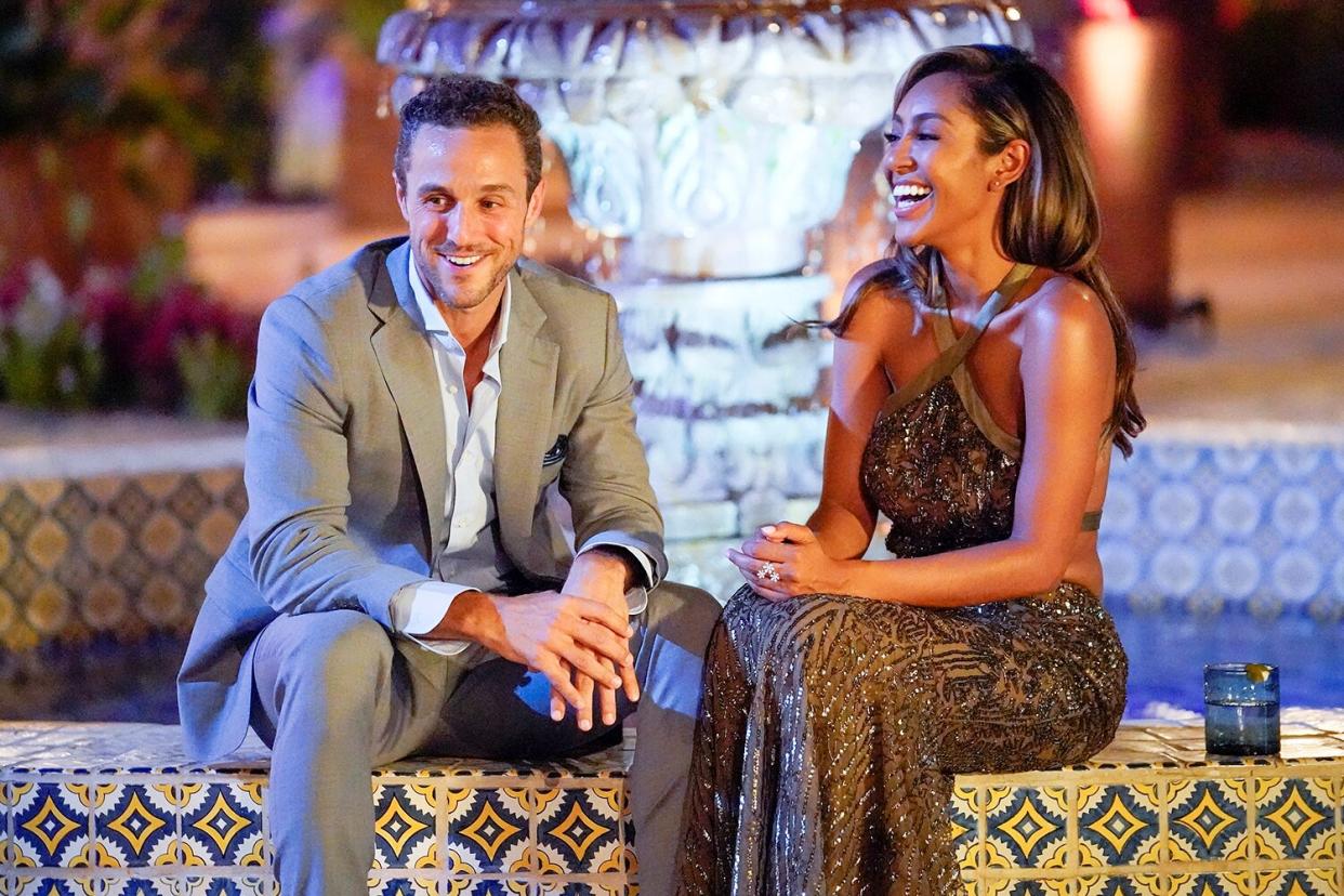 Tayshia Adams, Zac Clark Celebrate 1-Year Anniversary Of First Meeting