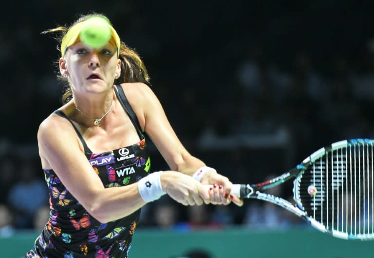Agnieszka Radwanska (pictured) is one of Maria Sharapova's fiercest critics