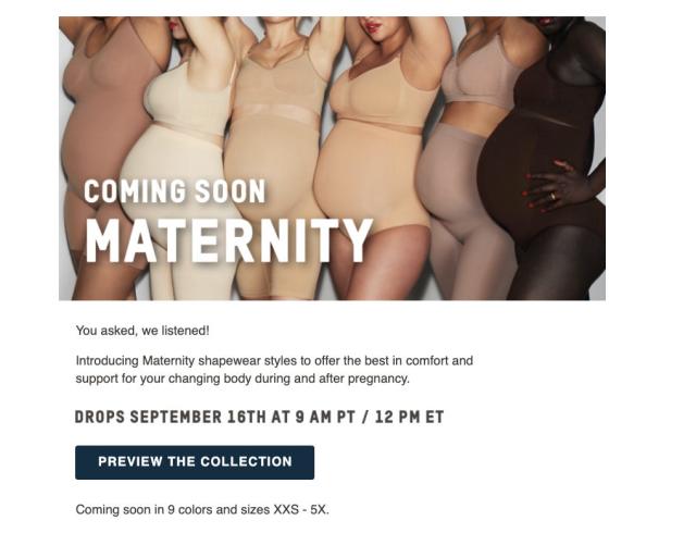 I tried the SKIMS maternity sculpting short while 5 months pregnant, and  the way it accentuated my baby bump made the struggle of putting it on  worth it