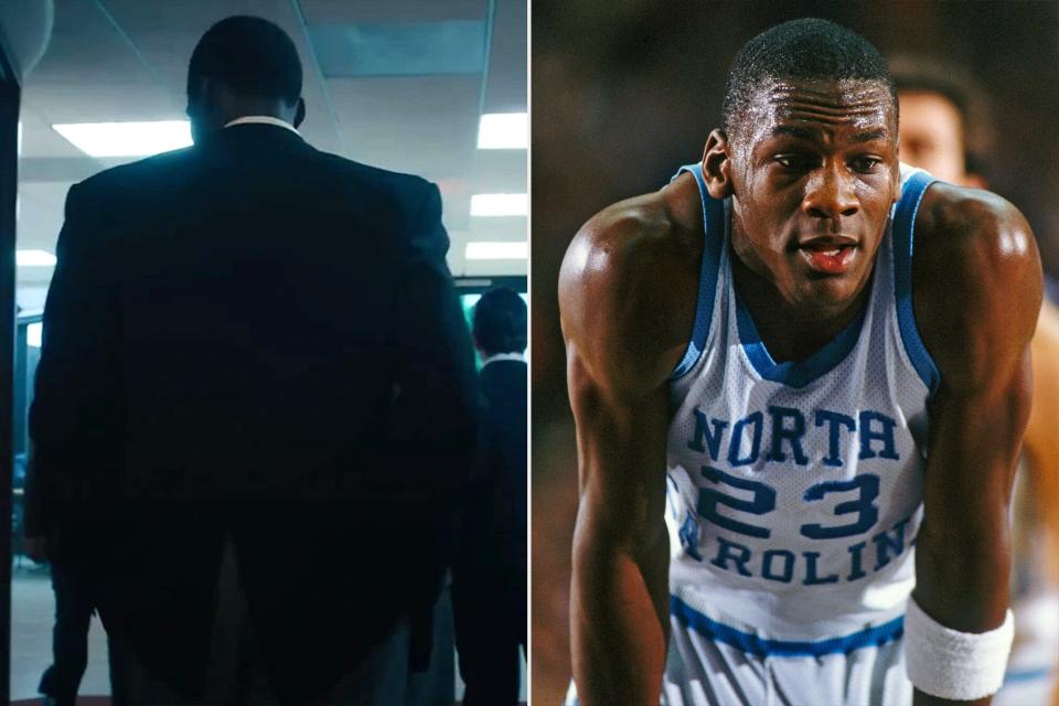 AIR Damian Delano Young; UNDATED: University of North Carolina's Michael Jordan #23 rests for a moment on the court during a game. (Photo by Focus on Sport via Getty Images)