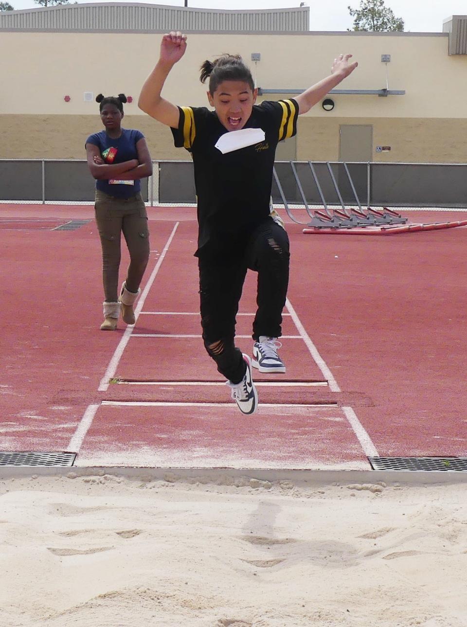 Adelanto High School hosted a "VIP Track and Field Day" on Wednesday for student athletes with special needs. Participating schools included Victor Valley, Silverado and Adelanto high schools. Also, Imogene Garner Hook Junior High School, Lakeview Leadership Academy and Cobalt Institute of Math and Science.