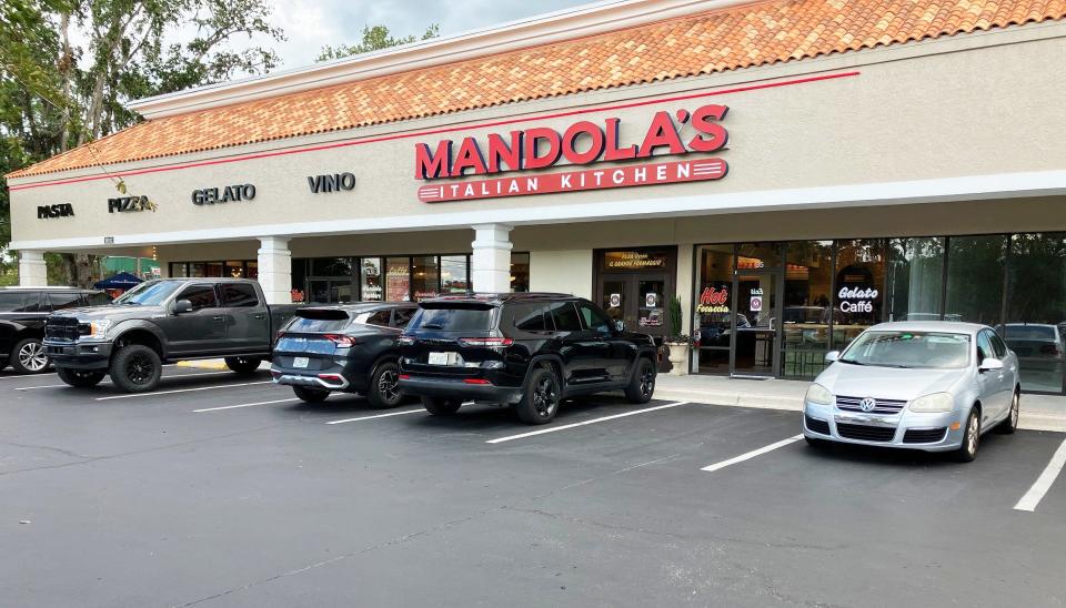 Mandola's Italian Kitchen opens its first Northeast Florida restaurant Wednesday July 12 at  11112 San Jose Blvd. in Claire Lane Center in the Mandarin neighborhood of Jacksonville. 