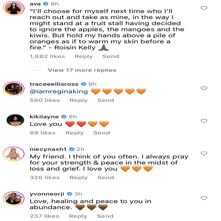 Comments from Ava DuVernay, Kiki Layne, Niecy Nash, and Yvonne Orji