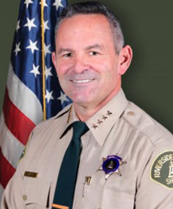Riverside County Sheriff Chad Bianco