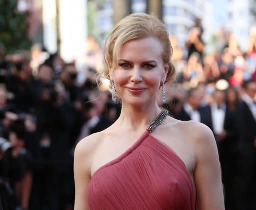 Australian actress Nicole Kidman arrives for the screening of "The Paperboy" presented in competition at the 65th Cannes film festival in Cannes. Kidman sizzles as a small-town vamp drawn to a convicted murderer in Lee Daniels' "The Paperboy", marking the US director's return to Cannes Thursday after his harrowing hit "Precious"