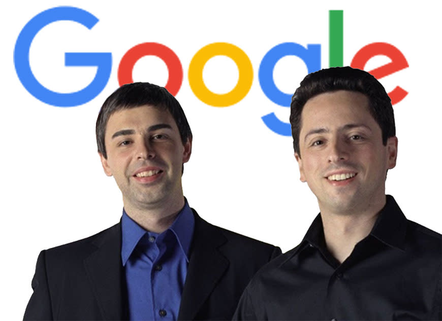 Larry Page y Sergey Brin