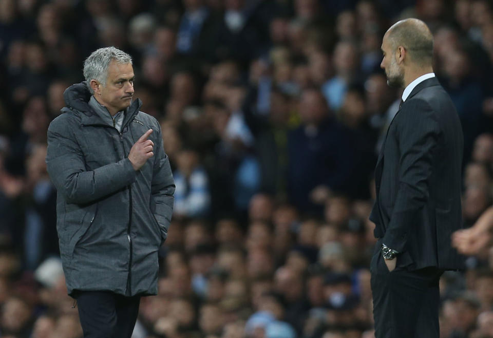 Jose Mourinho has hit out at old rival Pep Guardiola and Manchester City