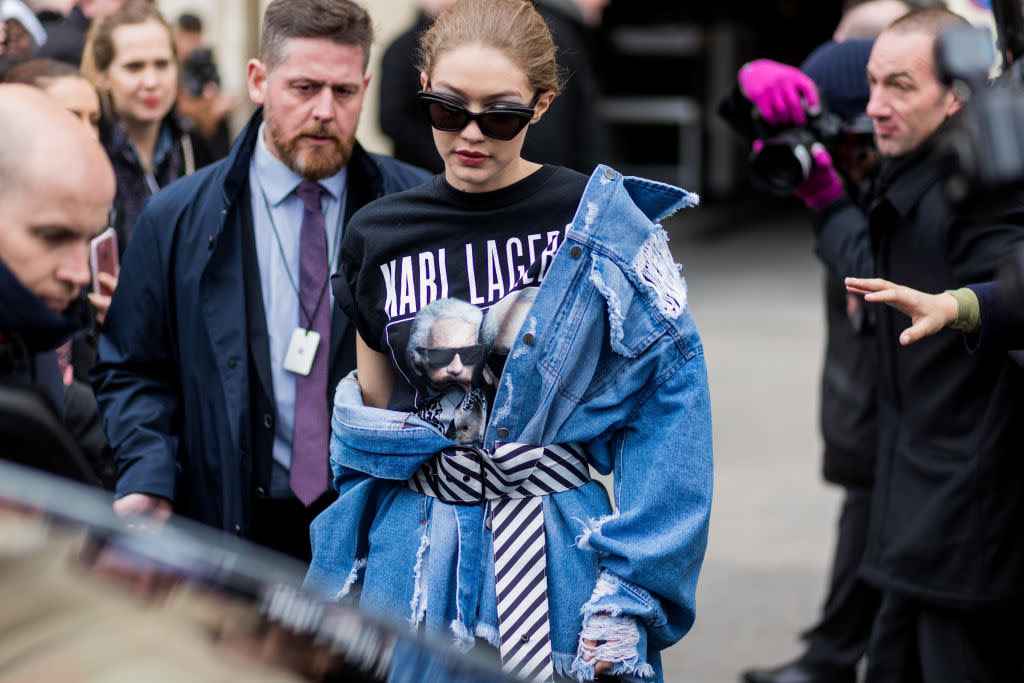 If you want to rock a coat like celebs do, you have to wear it completely wrong