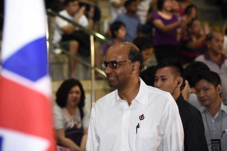 Deputy Prime Minister Tharman Shanmugaratnam (Photo: Bryan Huang/ Yahoo Singapore)