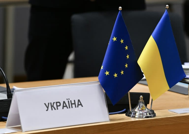 Am Dienstag beginnen offiziell die EU-Beitrittsverhandlungen mit der Ukraine. Dafür kommen Vertreter beider Seiten in Luxemburg zusammen. (JOHN THYS)