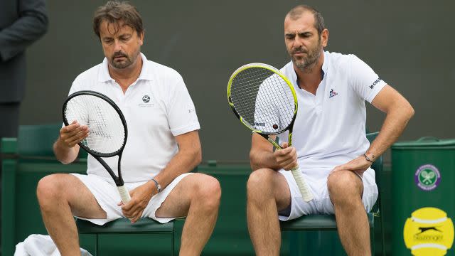 Leconte (L). Image: Getty