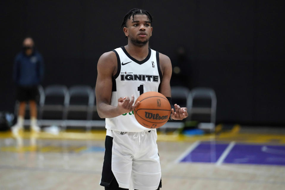 Jaden Hardy was the No. 3 prospect in the high school class of 2021 but opted to turn professional and sign with the G League Ignite for their second season.