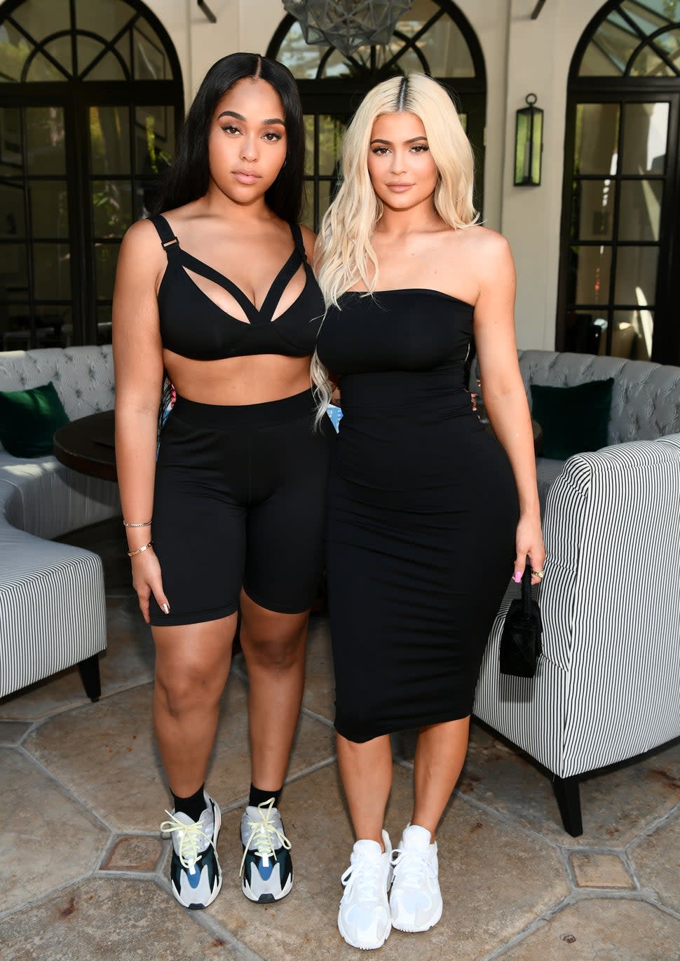 Jordyn Woods and Kylie Jenner