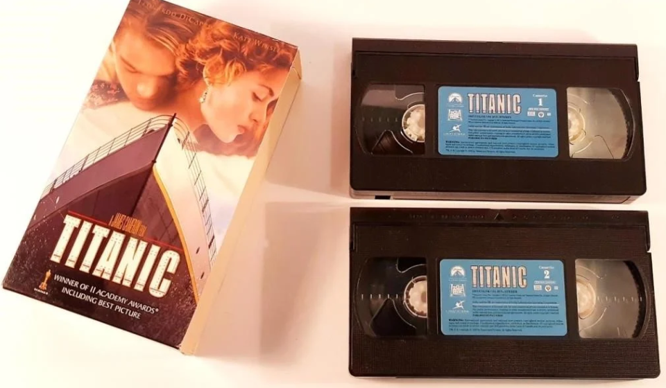 "Titanic" VHS tape
